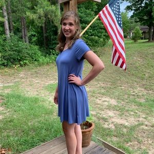 Gianni Bini Blue Dress